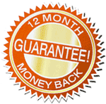 Eddy Twelve Month Money Back Warranty